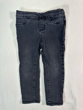 Old Navy Toddler Charcoal Black Stretch Denim Jeans Size 2T